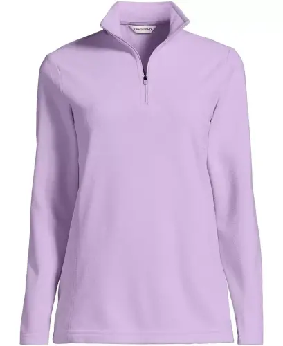 Women's Anyweather Fleece Quarter Zip Pullover - Whisper lilac - 3