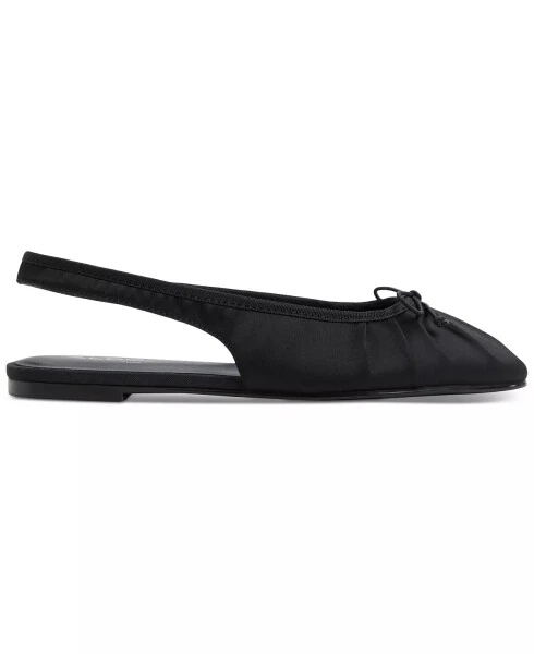 Women's Arlet Slingback Flats-Black Satin - ALDO (1)