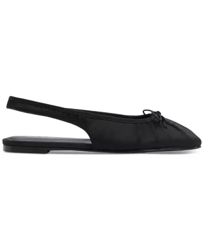Women's Arlet Slingback Flats-Black Satin - ALDO (1)