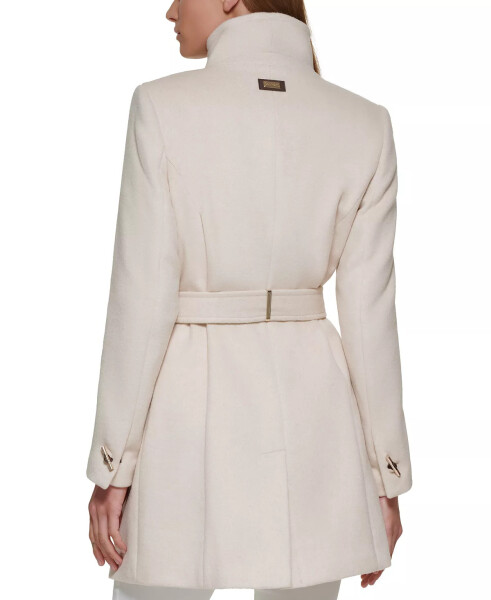 Womens Asymmetrical Belted Wrap Coat, Created for Modazone Nude - 2