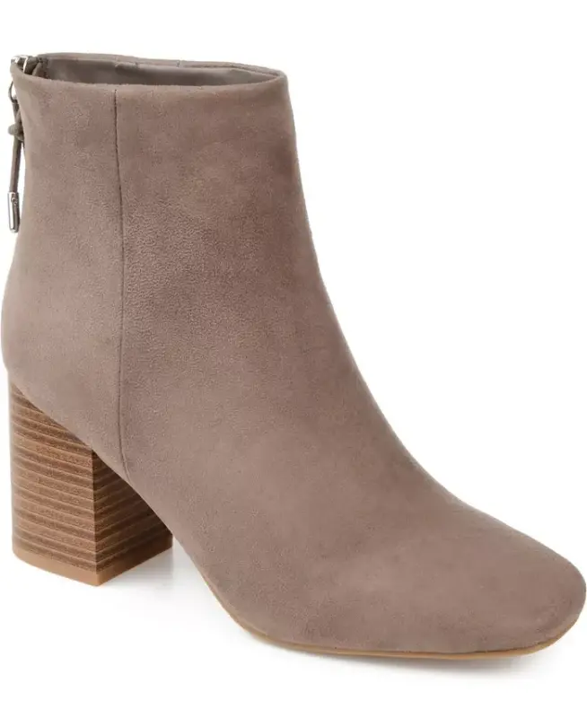 Women's Audrina Stacked Heel Dress Booties - 1