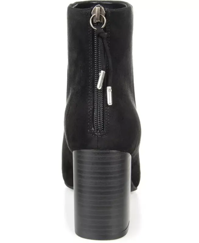 Women's Audrina Stacked Heel Dress Booties - Black - 3