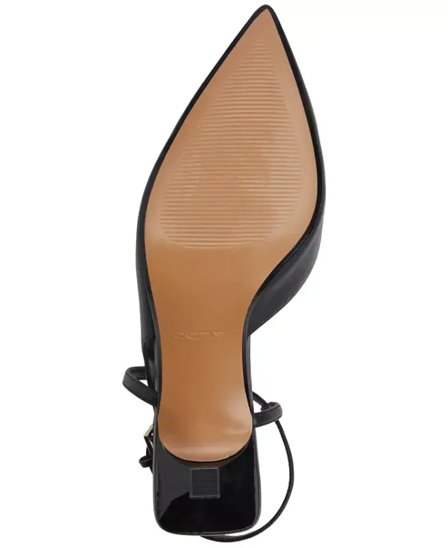 Women's Axelle Asymmetric d'Orsay Pumps-Black - 5