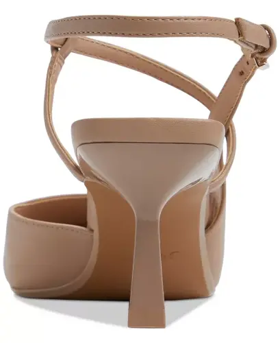 Women's Axelle Asymmetric d'Orsay Pumps-Black - 8