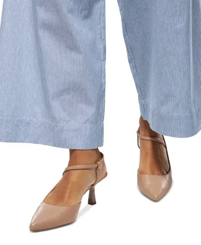 Women's Axelle Asymmetric d'Orsay Pumps-Black - 11