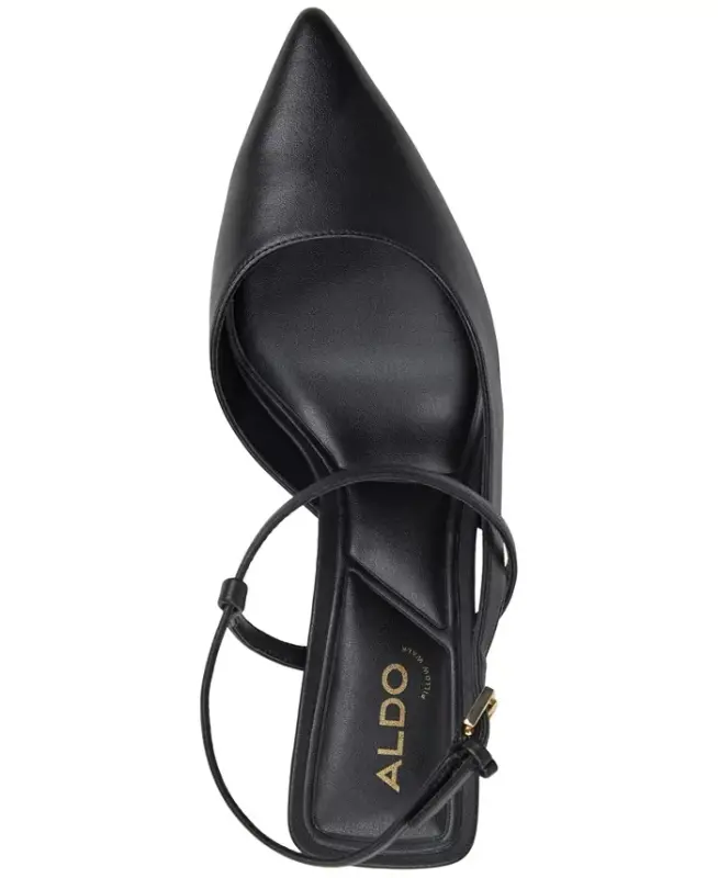 Women's Axelle Asymmetric d'Orsay Pumps-Black - 4