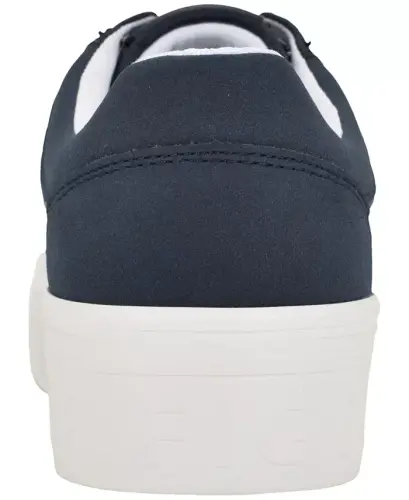 Women's Badria Logo Platform Sneakers - Dark Blue/White - 3