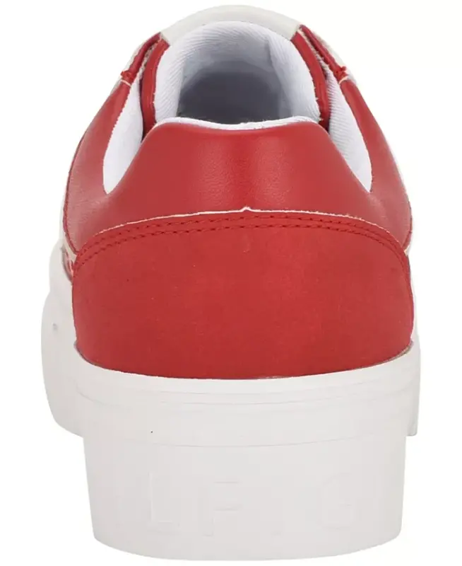 Women's Badria Logo Platform Sneakers - Red - 3
