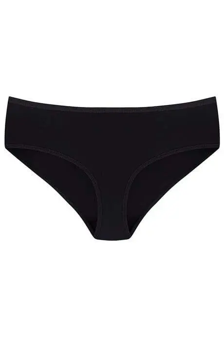 Women's Bamboo Panties Black 3-Pack Extra Soft and Stretchy, Breathable Fabric - 2