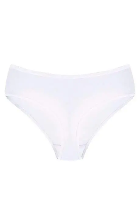 Women's Bamboo Panties White 3-Pack Extra Soft and Flexible, Breathable Fabric - 2