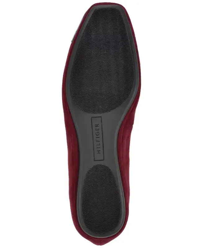 Women's Bekim Cap Toe Ballet Flats - Dark Red Croco - 5