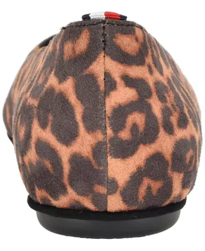 Women's Bekim Cap Toe Ballet Flats - Light Brown Leopard Multi - 3