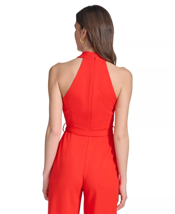 Women's Belted Flare-Leg Jumpsuit Tango - 2