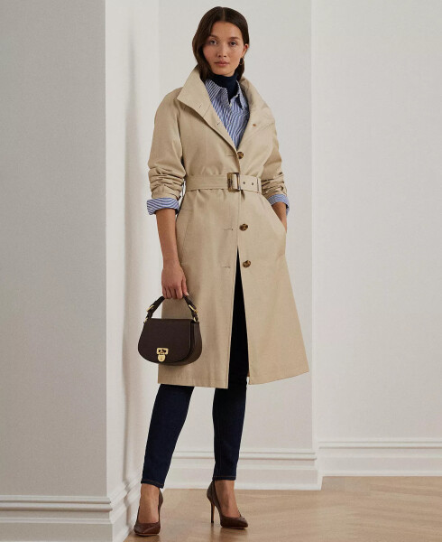 Women's Belted Trench Coat Explorer Sand - 5