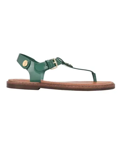Women's Bennia Flat Thong Sandals - Green - TOMMY HILFIGER (1)