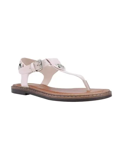 Women's Bennia Flat Thong Sandals - Light Pink 