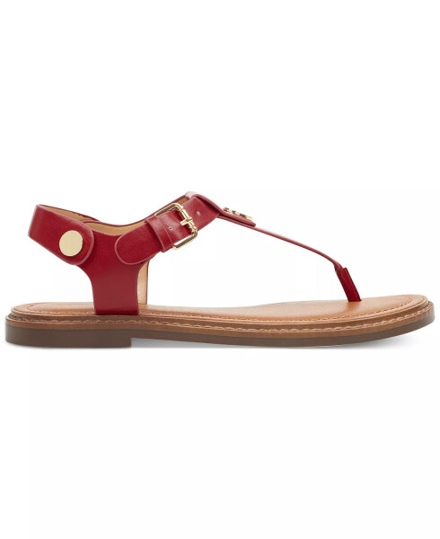 Women's Bennia Thong Flat Sandals Medium Red - 2