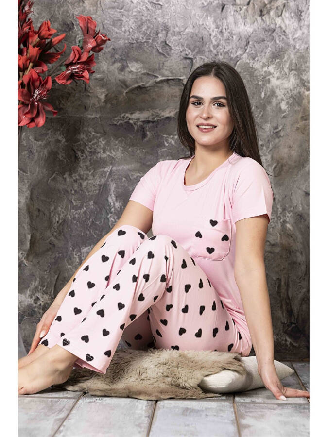 Women's Bicycle Neck Pajama Set - 6