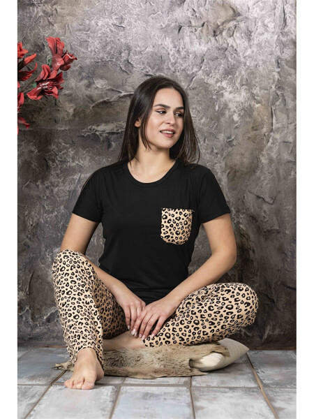 Women's Bicycle Neck Pajama Set - 5