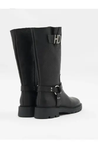 Women's Black Boots NEW SEASON-Harley Davidson MYERSON - 5