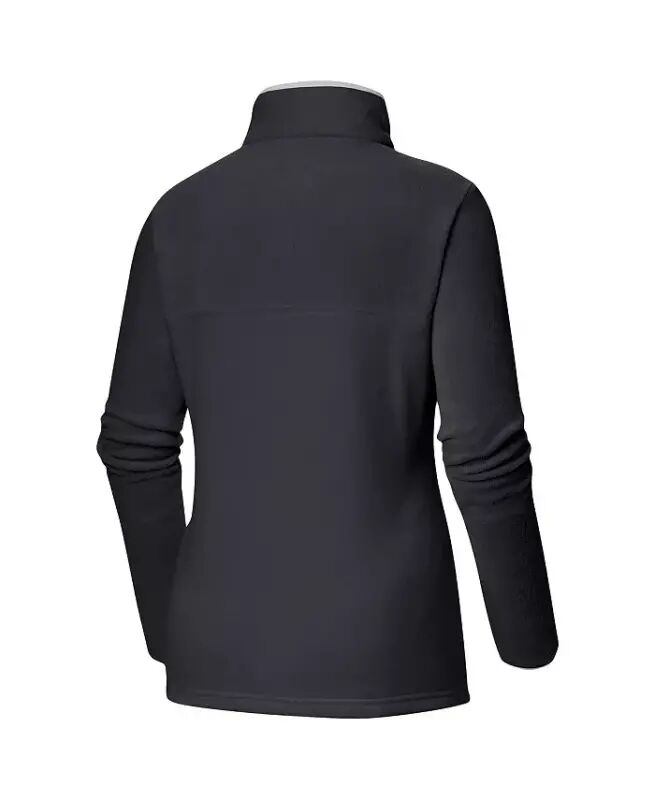 Women's Black Chicago Blackhawks Benton Springs Half-Snap Jacket-Black - 2
