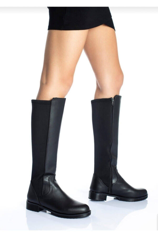 Women's Black Diving Boots - 2