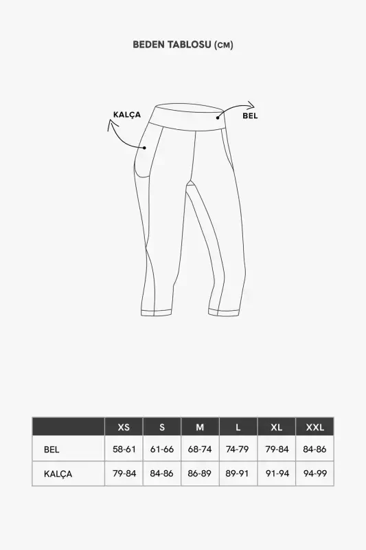 Women's Black High-Waist Shaping Double Pocket Below Knee Capri Leggings - 8