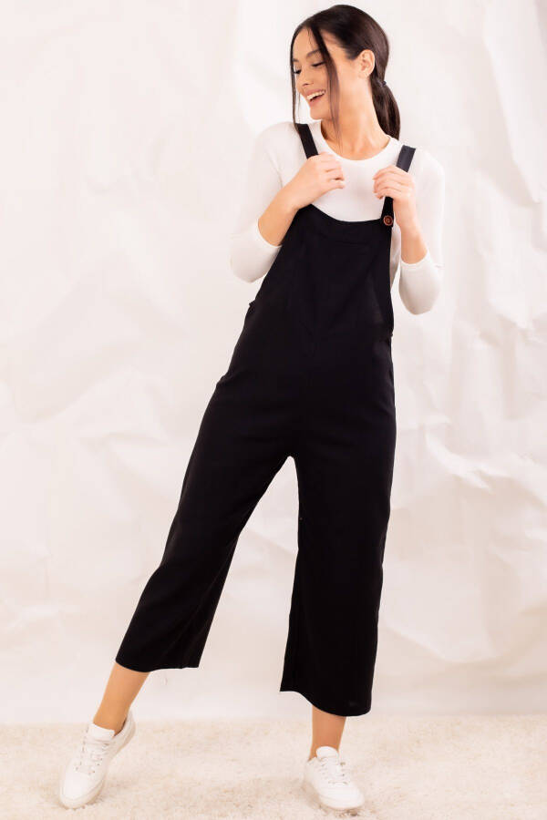 Women's Black Jumpsuit ARM-20K001117 - 8