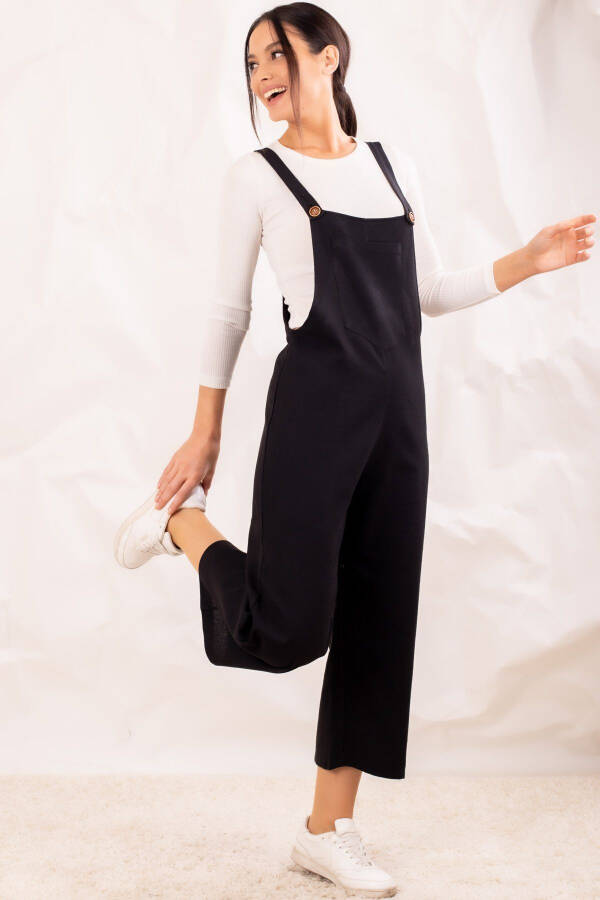 Women's Black Jumpsuit ARM-20K001117 - 9