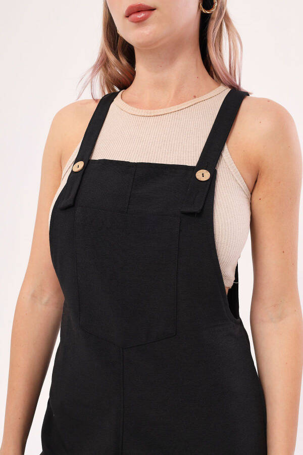 Women's Black Jumpsuit ARM-20K001117 - 3