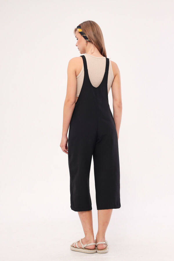 Women's Black Jumpsuit ARM-20K001117 - 5