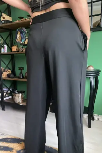 Women's Black Skirted Bustier Suit GLS6300 - 6