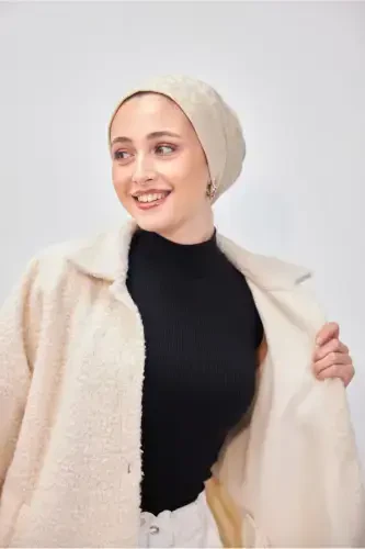 Women's Black Sleeveless Ribbed Sweater T 8253 - 1