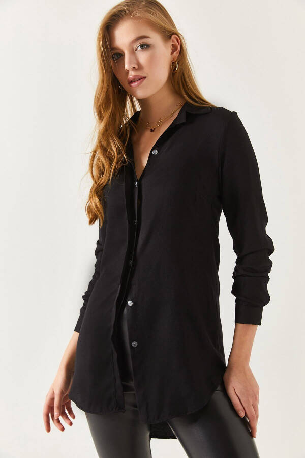 Women's Black Tunic Shirt ARM-19Y001003 - 6