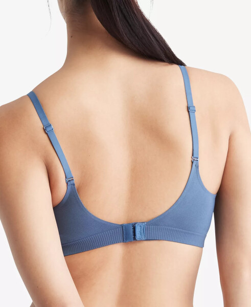 Women's Bonded Flex Balconette Bralette QF6609 Crayon Blue - 4