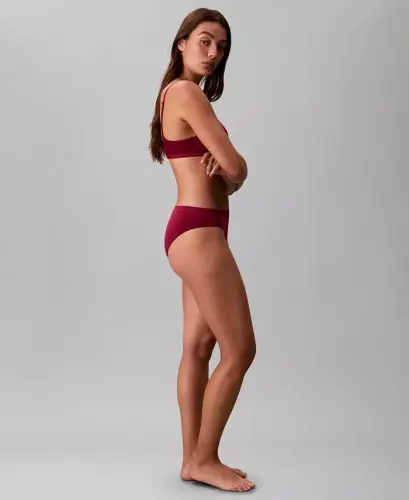 Women's Bonded Flex Bikini Underwear QD3960 - Beet Red - 5