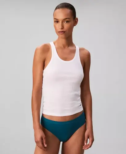 Women's Bonded Flex Bikini Underwear QD3960 - Dark Denim - CALVIN KLEIN (1)