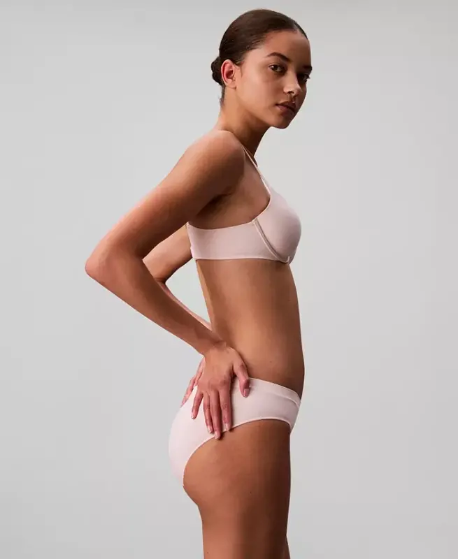 Women's Bonded Flex Bikini Underwear QD3960 - Eggshell Pink - 3