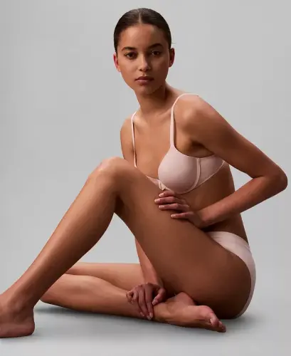 Women's Bonded Flex Bikini Underwear QD3960 - Eggshell Pink - 4