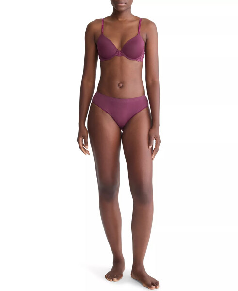 Women's Bonded Flex Bikini Underwear QD3960 Mauve Wine - 4