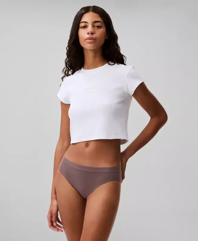 Women's Bonded Flex Bikini Underwear QD3960 - Mink - 3