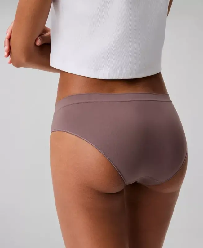 Women's Bonded Flex Bikini Underwear QD3960 - Mink - 10