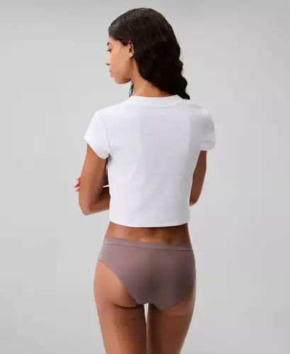 Women's Bonded Flex Bikini Underwear QD3960 - Mink - 11