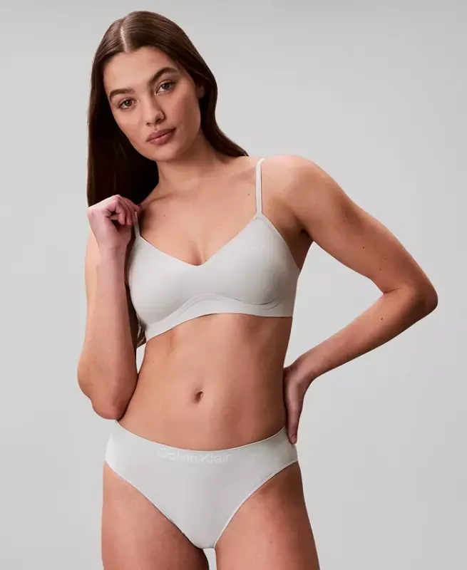 Women's Bonded Flex Bikini Underwear QD3960 - Sky Gray - CALVIN KLEIN