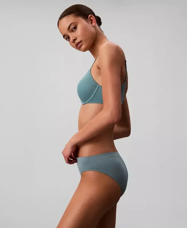 Women's Bonded Flex Bikini Underwear QD3960 - Slate Turquoise - 6