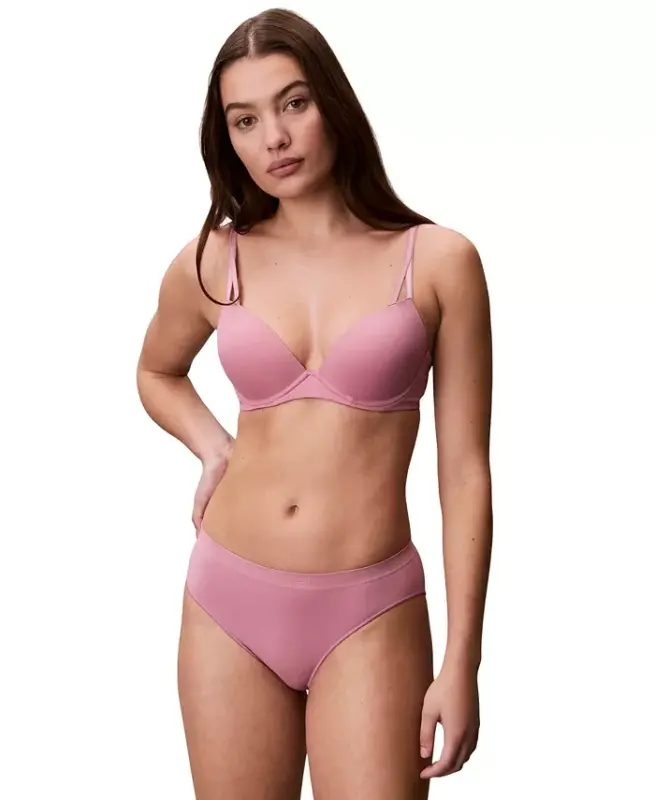 Women's Bonded Flex Bikini Underwear QD3960 - Soft Mauve - 2