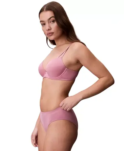 Women's Bonded Flex Bikini Underwear QD3960 - Soft Mauve - 4