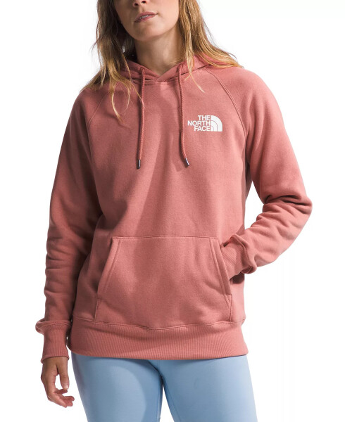 Women's Box NSE Fleece Hoodie Light Mahogany - 3