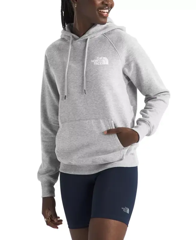 Women's Box NSE Fleece Hoodie-TNF Light Grey Heather - 1