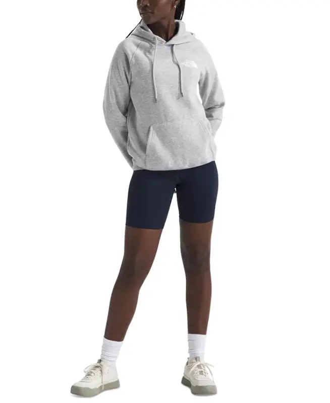 Women's Box NSE Fleece Hoodie-TNF Light Grey Heather - 3